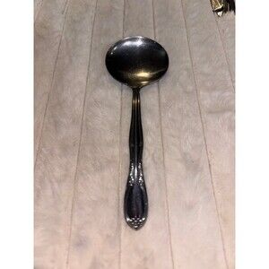 Vintage Superior Stainless USA Chapel Hill Solid Gravy Ladle Sauce Spoon 6.75"